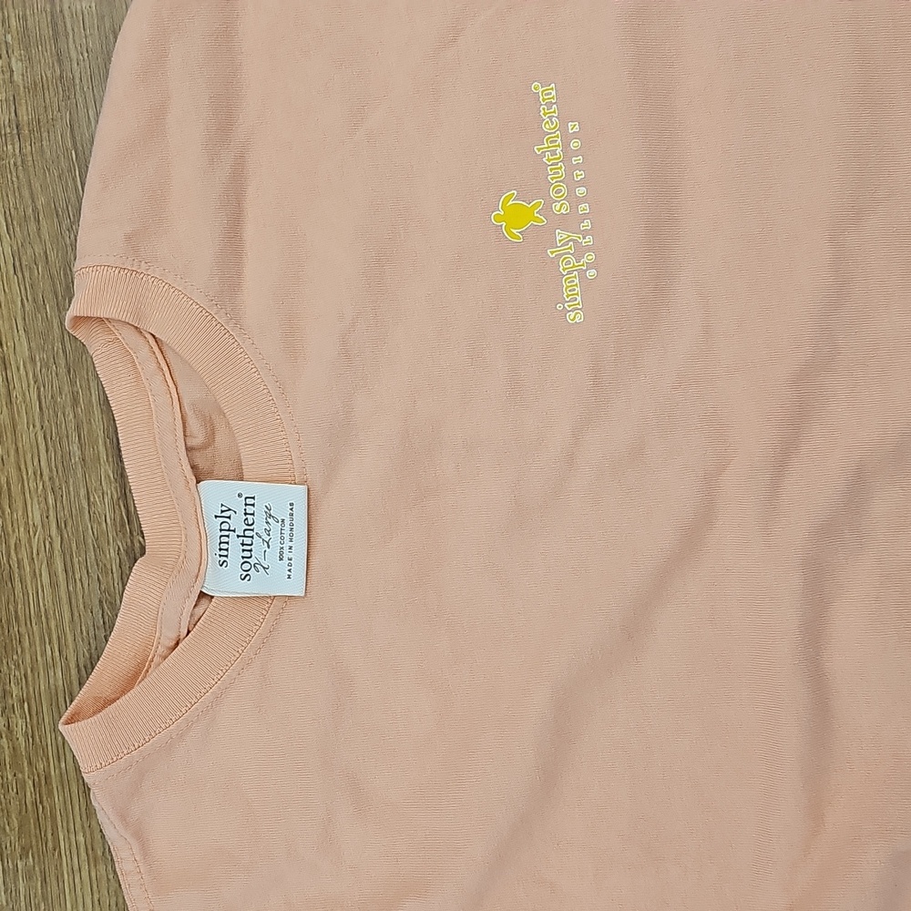 Simply Southern Tan Tee with Sunny Days Graphic - Picture 2 of 3